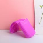 Reusable Makeup Brush Cleaner Women Carrying Silicone Folding Cosmetic Organizer