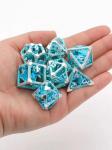 Hot Selling Mini Entertainment Blue Luminous Dice LED Polyhedral