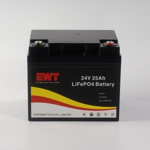 Wholesale IFR26650 24V 25Ah 630Wh Lifepo4 Battery Pack For Electric Motorcycle Solar Storage from china suppliers