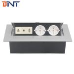 Professional Desktop Pop Up Power Outlet , Pop Up Hidden Power Socket