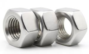Wholesale SS316 Stainless Steel Hex Nut , A2 - 70 Stainless Steel Lock Nuts Fine Threaded from china suppliers