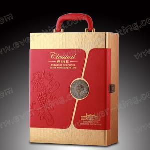 Wholesale ISO9001 Wood Cardboard Spirits​ Glass Bottle Box from china suppliers