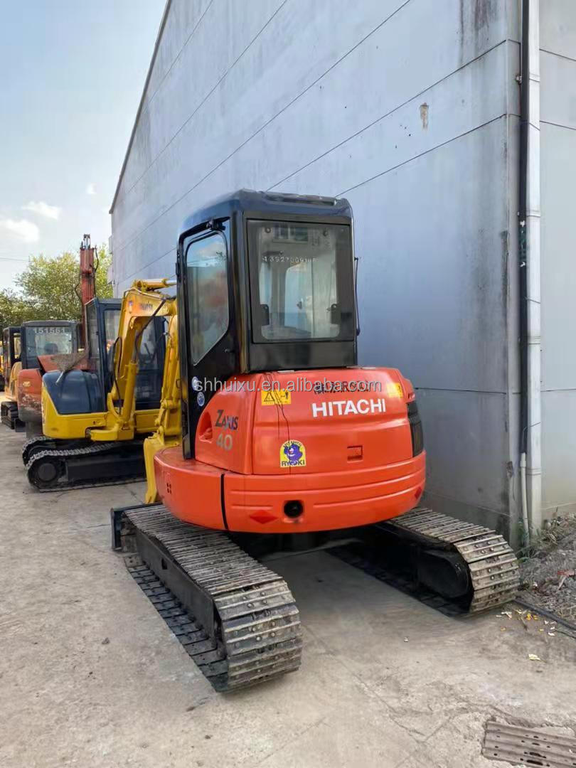 Hitachi in stock Second hand Small hydraulic Crawler Excavator good condition HITACHI ZX40U/Used mini digger Japanese HITACHI ZX40U for sale