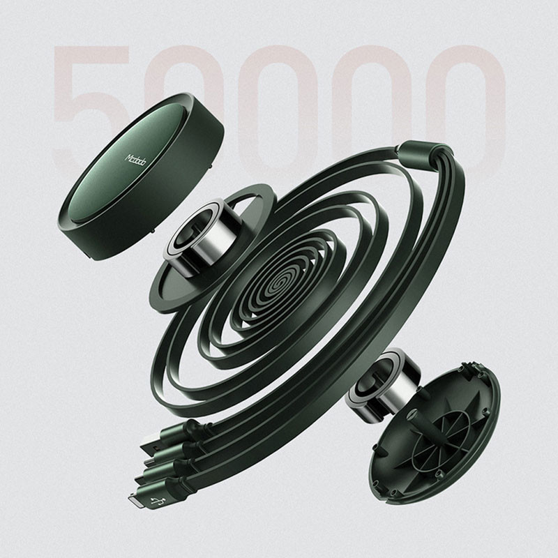 Retractable Multiple OD 3.5mm Universal Charging Cables Custom Logo
