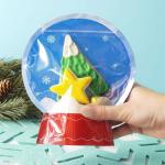 Christmas Stocking Special Shaped Candy Packaging Bag Plastic Zipper Bag For