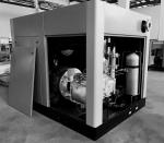 7.5kw/10hp 8bar/116psi water lubricant oil free screw air compressor for food