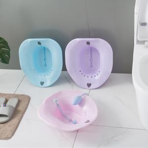 Wholesale Vagina Wash And Steaming Foldable Sitz Bath Basin Odorless For Toilet from china suppliers