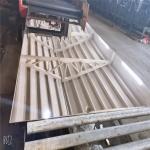 8K mirror Finish 304 Stainless Steel Plate Sheet 48" Width 30 Ksi Yield Strength