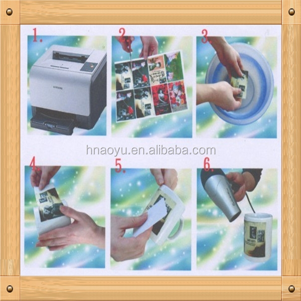 Water Transfer Ceramic Decal Transfer Paper and Customizable for Paper Material Type