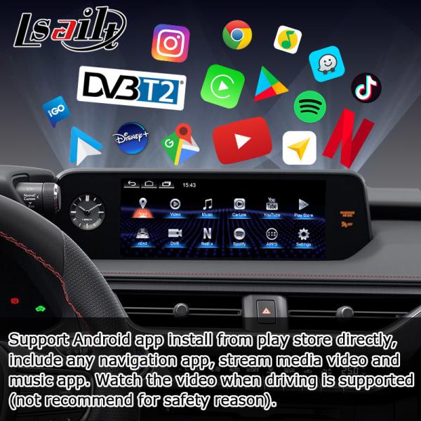 Android Carplay Lexus Touch Screen for UX200 UX250h DSP Adjustment android auto