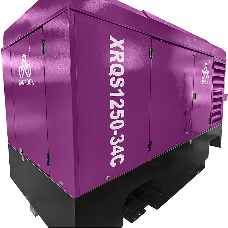 1750rpm Speed High Pressure Screw Air Compressor Portable Air Compressor Machine for Water Well