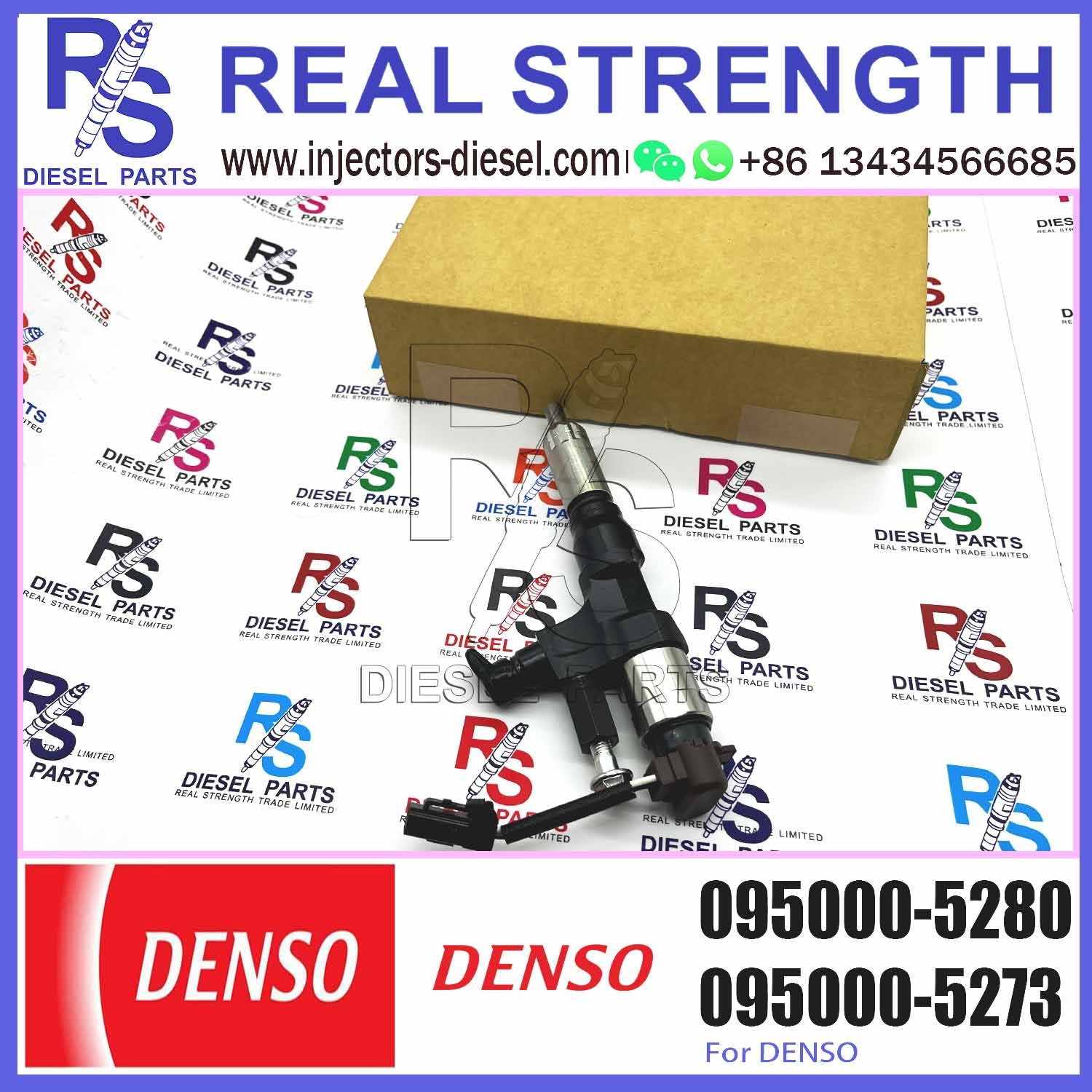 Engine Diesel Fuel Injector 095000-5280 For HI-NO Truck J08E 23910-1360 23670-E0291 23670-E0290