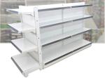 Cold Rolled Steel Gondola Retail Display Shelving 1200x400x1600mm Dimension