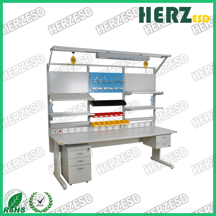 Complete Concept ESD Work Table , Anti Static Workstation Convenient Assembly