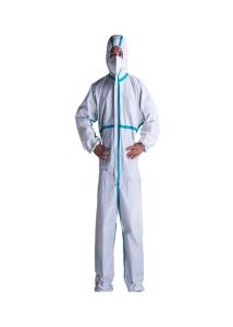 Wholesale Antiviral Disposable Coverall Suit With Acid And Alkali Corrosion from china suppliers