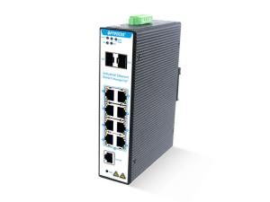 Wholesale Enterprise Industrial PoE Network Switch 4 Port GE TP 8SFP + 2x10G Ports from china suppliers