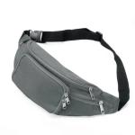 Promotional Black Microfiber Multi Pockets Travel Organizer Runner Sport Waist