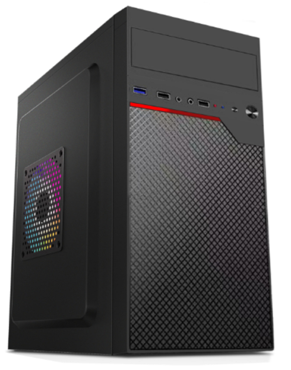 Supports MicroATX MIniATX With 4 Expansion Slots 2HDDs 2 SSDs 12cm And 8cm Fan Mounts Compact Lightweight Computer Case For Money