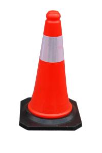 Wholesale 50cm Fluorescent Orange Road Safety Cone from china suppliers