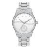 Buy cheap 3ATM Exquisite Alloy Quartz Watch 200g Luxury Ladies Diamond Silver from wholesalers