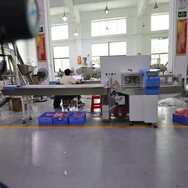 Industrial Automatic Horizontal Packing Machine of Biscuits / Bread / Candy