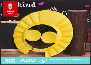 Wholesale Safety Product Baby Shampoo Cap With Ear Cover / Adjustable Baby Shower Hat from china suppliers