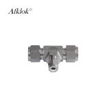 SS 316 Large Diameter Stainless Steel Tube 3000 Psi Three Way Connector Tee