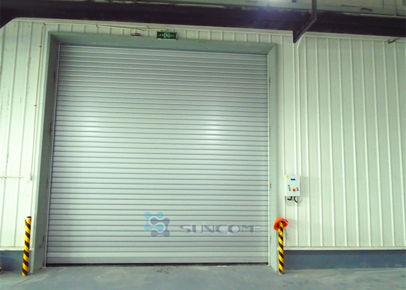 Industrial Wireless Safety Edge Security Door High Speed Rolling Door