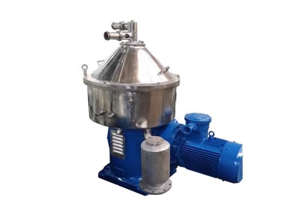 Continuous Disc Centrifuge Separator Vegetable Oil For Seaweed Spirulina
