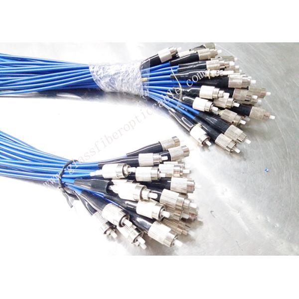 Waterproof CPRI Fiber Patch Cables ODC 4 Cores Socket / Plug To LC TPU Tactical Armored