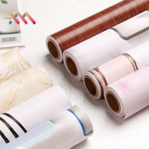 Wholesale 0.45m Floral PVC Wallpaper Self Adhesive Vinyl Peel Stick Wallpaper For Home Decoration from china suppliers