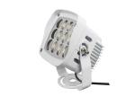 Aluminum Outdoor LED Flood Lights 12 Watt White Jade Square Waterproof IP65