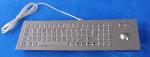 81 Keys Kiosk Metal Keyboard With Trackball Rugged Industrial Keyboard
