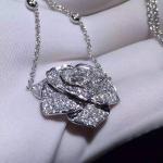 Piaget Rose Pendant With 18k Gold Chain , Women'S Piaget Diamond Necklace