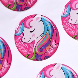 Wholesale 25mm Circle Epoxy Dome Sticker Suppliers 3d PE PP PVC PET Waterproof from china suppliers