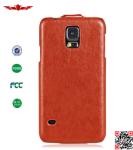 New 100% Quality Guaranteed PU Flip Leather Cover Cases For Samsung Galaxy S5