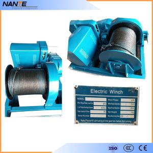 Wholesale Industrial Electric Hoist , Heavy Duty Rope Hoist Double Girder Winch Trolley from china suppliers