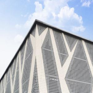 Wholesale Aluminum Perforated Metal Wall Panels Laser Cut Decorative Perforated Metal Sheet from china suppliers