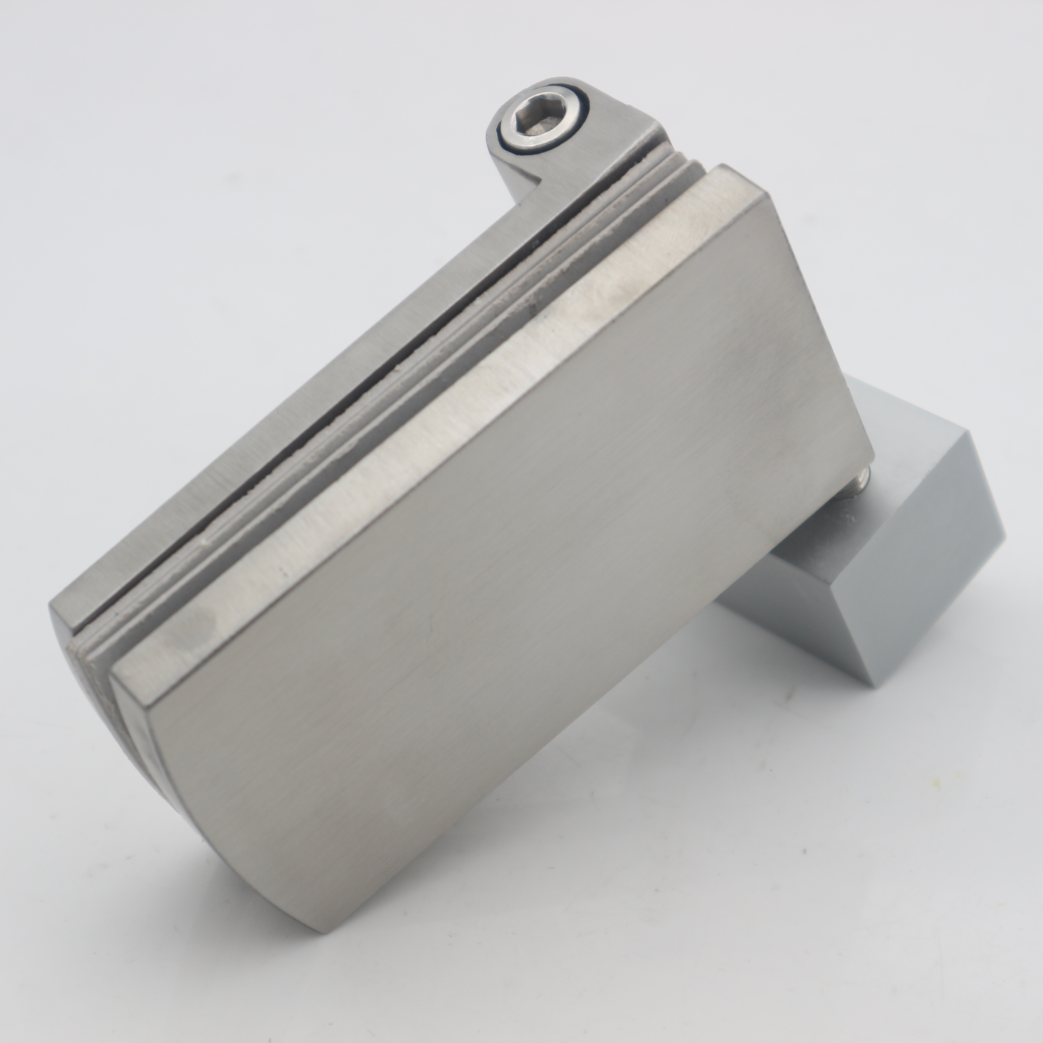 Zinc Alloy Glass Hardware Sliding Folding Frameless Glazing Systems Interior Bifold Door