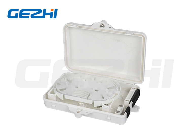 ABS Fiber Optic Termination Box 4 Core Fiber Rosette Box For FTTH