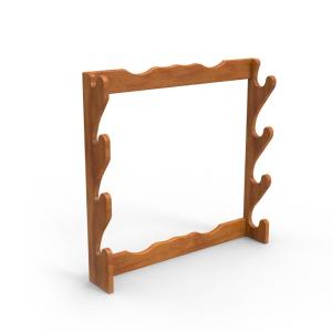 Wholesale Wall Mounted Pop Pos Display Pinewood Wooden Gun Display Rack from china suppliers