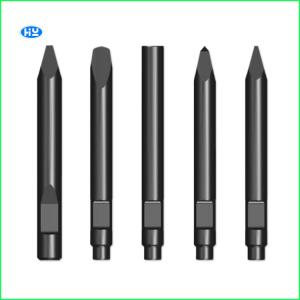 Wholesale 195mm Hydraulic Breaker Chisels Moil Point 42CRMO Excavator Concrete Breaker Drill Rod from china suppliers