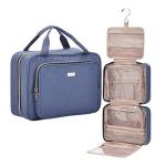 Custom Logo Foldable Portable Storage Pink Cosmetic Bags Makeup Organizer Travel