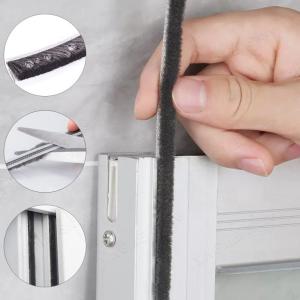 Wholesale Pest Control Card Slot 6x6mm Window Wool Pile Weather Strip Replacement from china suppliers