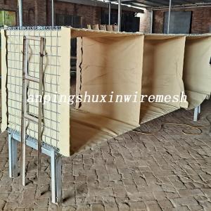 Wholesale 3x3 Inch Hole Size Collapsible 4mm Military Barrier For Flood Control from china suppliers