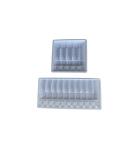Customized Blister Tray Packaging For Water Injection 1ml 2ml 5ml 10ml PET