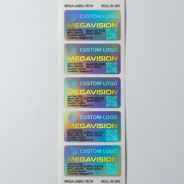 Personalized Custom Multi Color Peptide Vial Labels for 2ml 3ml 10ml Glass Bottle Waterproof Sticker