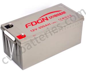 Wholesale Anti Leakage NPG Solar Gel Battery 12V200Ah For UPS Power Supply from china suppliers