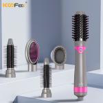 50/60Hz Negative Ion Straightening Comb , 5In1 One Step Hair Straightener Brush