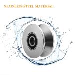 V-shaped Groove Wheel Stainless Steel Rolling Door Wheel Sliding Door Wheel